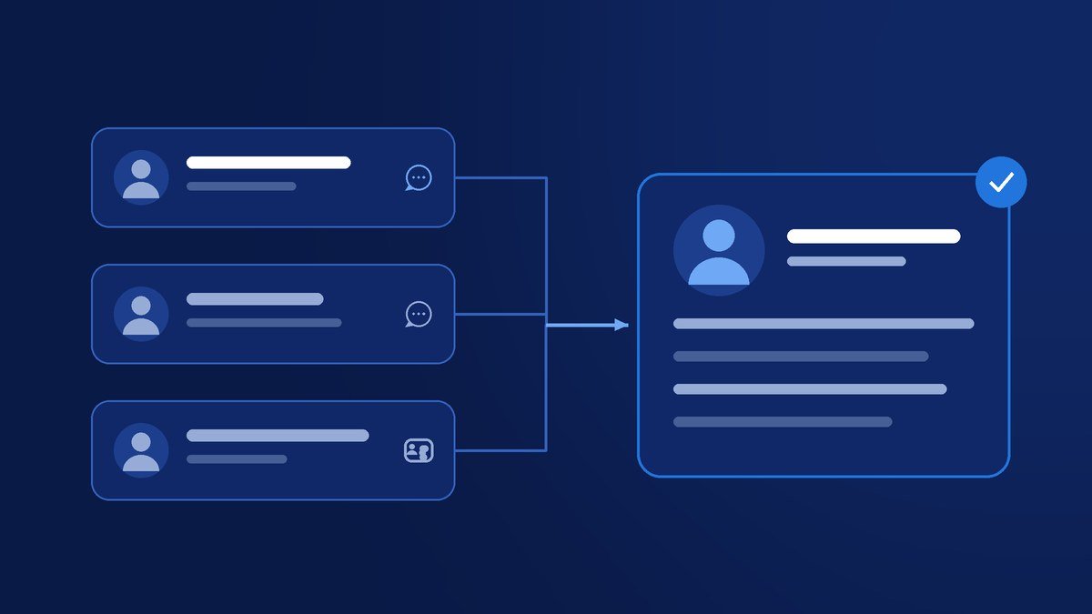Três registros que eram o mesmo cliente