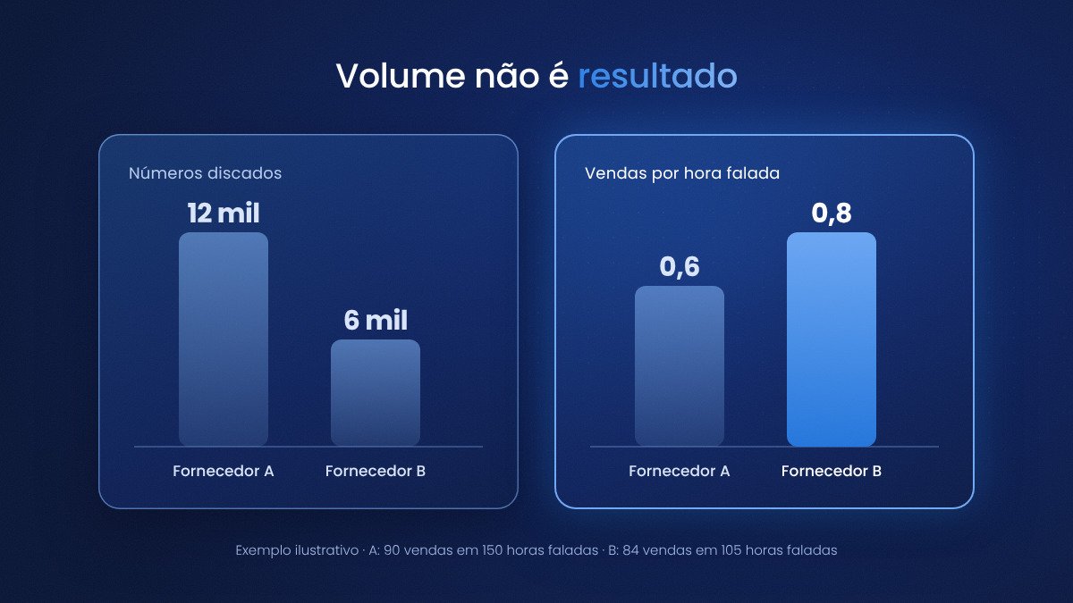empresa de telemarketing conversao hora falada