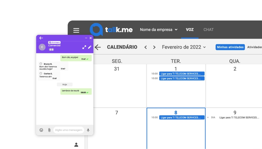 Chat interno para empresas