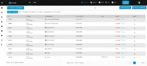 Interface principal da Tallk.me com o menu Campanhas em destaque no painel lateral